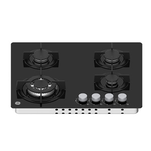 Anafe a Gas de Vidrio Templado 60 cm Negro GE Appliances - AGGE62VN0