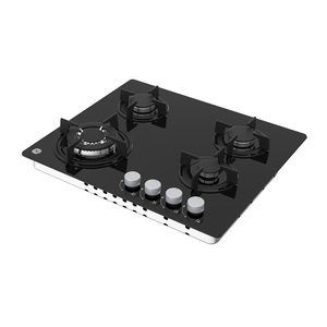 Anafe a Gas de Vidrio Templado 60 cm Negro GE Appliances - AGGE62VN0