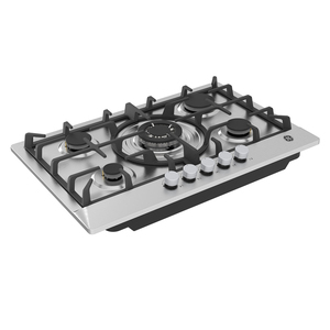 Anafe a Gas 76 cm Acero Inoxidable GE Appliances - AGGE76I0