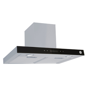 Campana de Extracción 60 cm Acero inoxidable con Vidrio Negro GE Appliances - CTGE60I0