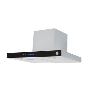 Campana de Extracción 60 cm Acero inoxidable con Vidrio Negro GE Appliances - CTGE60I0